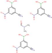 3-Cyano-5-nitrobenzeneboronic acid N,N-dimethylformamide (3:1)
