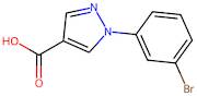 1-(3-Bromophenyl)-1H-pyrazole-4-carboxylic acid