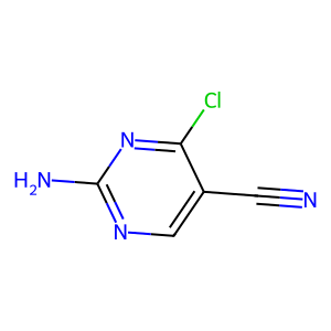 2-Amino-4-chloropyrimidine-5-carbonitrile