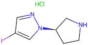 (R)-4-Iodo-1-(pyrrolidin-3-yl)-1H-pyrazole hydrochloride