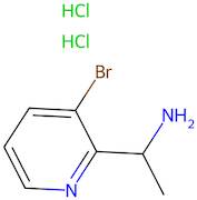 1-(3-Bromopyridin-2-yl)ethan-1-amine dihydrochloride