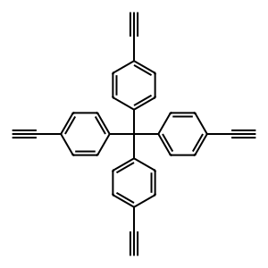 Tetrakis(4-ethynylphenyl)methane