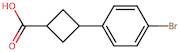 3-(4-Bromophenyl)cyclobutanecarboxylic acid