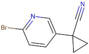 1-(6-Bromopyridin-3-yl)cyclopropanecarbonitrile