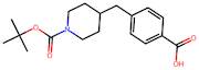 4-((1-(Tert-butoxycarbonyl)piperidin-4-yl)methyl)benzoic acid