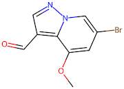 6-Bromo-4-methoxypyrazolo[1,5-a]pyridine-3-carboxaldehyde