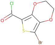 7-Bromo-2,3-dihydrothieno[3,4-b][1,4]dioxine-5-carbonyl chloride