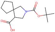 2-[(tert-Butoxy)carbonyl]-2-azaspiro[4.4]nonane-4-carboxylic acid