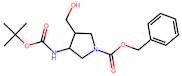 Benzyl3-((tert-Butoxycarbonyl)amino)-4-(hydroxymethyl)pyrrolidine-1-carboxylate