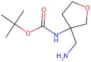 tert-Butyl N-[3-(aminomethyl)oxolan-3-yl]carbamate