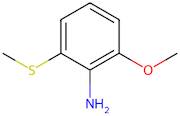 2-Methoxy-6-(methylsulfanyl)aniline