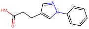 3-(1-Phenyl-1h-pyrazol-4-yl)propanoic acid