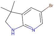 5-Bromo-3,3-dimethyl-2,3-dihydro-1H-pyrrolo[2,3-b]pyridine