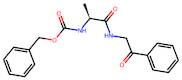 Phenylmethyl N-[(1S)-1-methyl-2-oxo-2-[(2-oxo-2-phenylethyl)amino]ethyl]carbamate