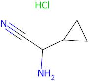 2-Amino-2-cyclopropylacetonitrile hydrochloride