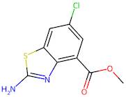 2-Amino-6-chloro-benzothiazole-4-carboxylic acid methyl ester