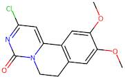 2-Chloro-6,7-dihydro-9,10-dimethoxy-4H-pyrimido[6,1-a]isoquinolin-4-one