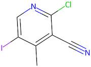 2-Chloro-5-iodo-4-methylnicotinonitrile