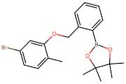 2-(2-((5-Bromo-2-methylphenoxy)methyl)phenyl)-4,4,5,5-tetramethyl-1,3,2-dioxaborolane