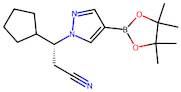 (R)-3-cyclopentyl-3-(4-(4,4,5,5-tetramethyl-1,3,2-dioxaborolan-2-yl)-1H-pyrazol-1-yl)propanenitrile