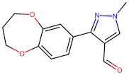 3-(3,4-Dihydro-2H-1,5-benzodioxepin-7-yl)-1-methyl-1H-pyrazole-4-carboxaldehyde