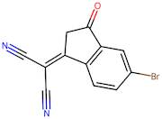 2-(5-Bromo-3-oxo-2,3-dihydro-1H-inden-1-ylidene)malononitrile