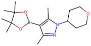 3,5-Dimethyl-1-(tetrahydro-2H-pyran-4-yl)-4-(4,4,5,5-tetramethyl-1,3,2-dioxaborolan-2-yl)-1H-pyraz…