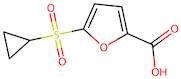 5-(Cyclopropylsulfonyl)furan-2-carboxylic acid