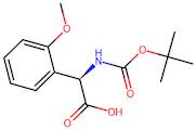 (R)-2-((tert-Butoxycarbonyl)amino)-2-(2-methoxyphenyl)acetic acid