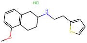 5-Methoxy-N-(2-(thiophen-2-yl)ethyl)-1,2,3,4-tetrahydronaphthalen-2-amine hydrochloride