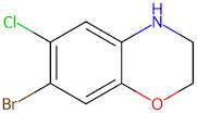 7-Bromo-6-chloro-3,4-dihydro-2H-benzo[b][1,4]oxazine