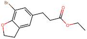 Ethyl 3-(7-bromo-2,3-dihydrobenzofuran-5-yl)propanoate