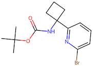 tert-Butyl (1-(6-bromopyridin-2-yl)cyclobutyl)carbamate