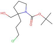 tert-Butyl 2-(3-chloropropyl)-2-(hydroxymethyl)pyrrolidine-1-carboxylate