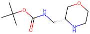 tert-Butyl N-[[(3R)-morpholin-3-yl]methyl]carbamate