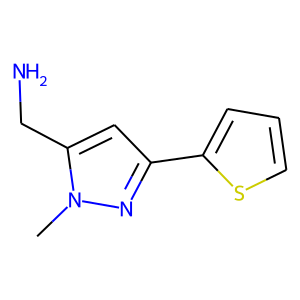 (1-Methyl-3-thien-2-yl-1H-pyrazol-5-yl)methylamine