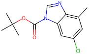 1,1-Dimethylethyl 6-chloro-4-methyl-1H-benzimidazole-1-carboxylate