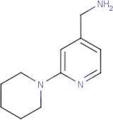 [(2-Piperidin-1-yl)pyridin-4-yl]methylamine