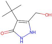 4-(Tert-butyl)-5-(hydroxymethyl)-1,2-dihydro-3H-pyrazol-3-one