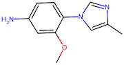 3-Methoxy-4-(4-methyl-1H-imidazol-1-yl)aniline