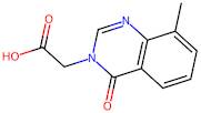 2-(8-Methyl-4-oxo-3,4-dihydroquinazolin-3-yl)acetic acid