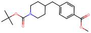 tert-Butyl 4-(4-(methoxycarbonyl)benzyl)piperidine-1-carboxylate