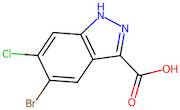 5-Bromo-6-chloro-1H-indazole-3-carboxylic acid