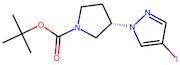 1,1-Dimethylethyl (3S)-3-(4-iodo-1H-pyrazol-1-yl)-1-pyrrolidinecarboxylate