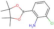 2-Chloro-6-(4,4,5,5-tetramethyl-1,3,2-dioxaborolan-2-yl)aniline