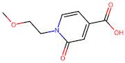 1-(2-Methoxyethyl)-2-oxo-1,2-dihydropyridine-4-carboxylic acid