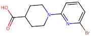 1-(6-Bromo-2-pyridinyl)-4-piperidinecarboxylic acid