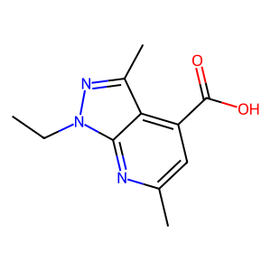 1-Ethyl-3,6-dimethyl-1H-pyrazolo[3,4-b]pyridine-4-carboxylic acid