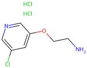 2-((5-Chloropyridin-3-yl)oxy)ethan-1-amine dihydrochloride