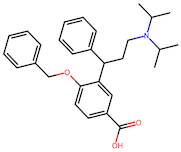 N,N-Diisopropyl[3-(2-benzyloxy-5-carboxyphenyl)-3-phenylpropyl]amine